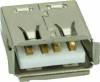 USB 2.0 Connector A TYPE, MID ONE Solder, Silver/White(CON-U019)